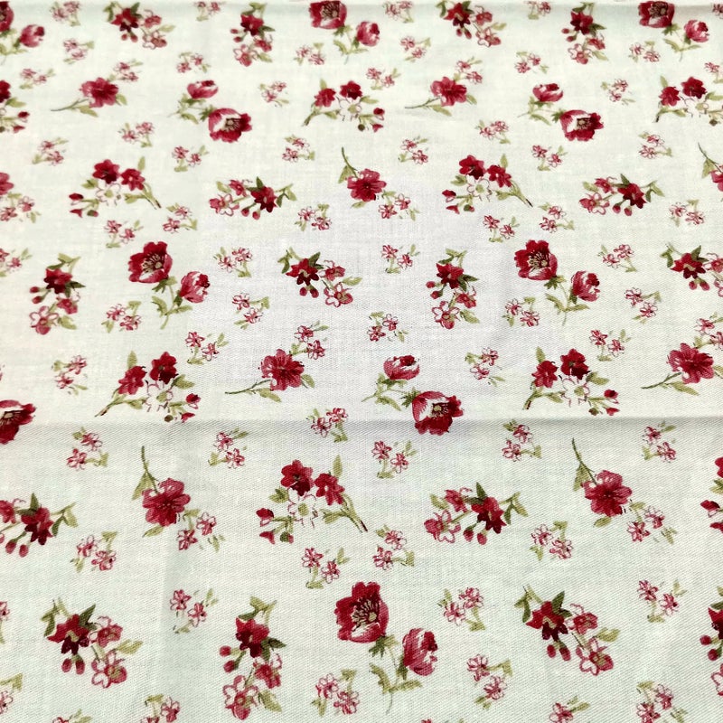 iNee Green Floral Fat Quarters Quilting Fabric Bundles, Sewing Fabric for Quilting Craftting,18 x 22 inches (Green Floral) - Image 3
